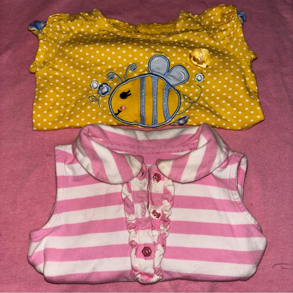 Cute Baby Outfits - Yellow and Pink
